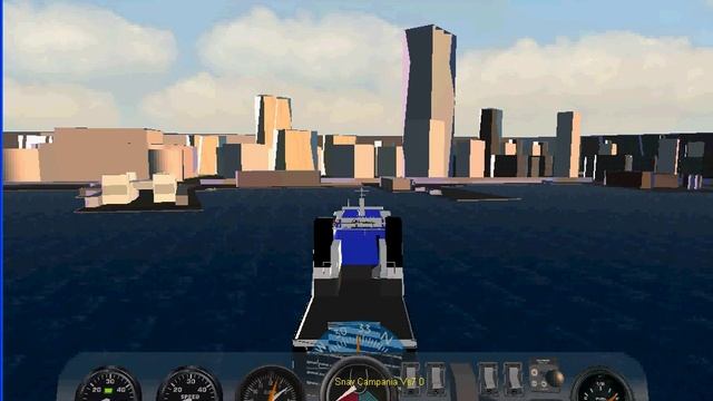 Snav Campania attracca a Napoli 1 Parte Virtual Sailor смотреть онлайн