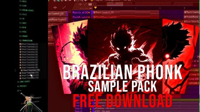 FREE BRAZILIAN PHONK SAMPLE PACK (1000+ SOUNDS) смотреть онлайн