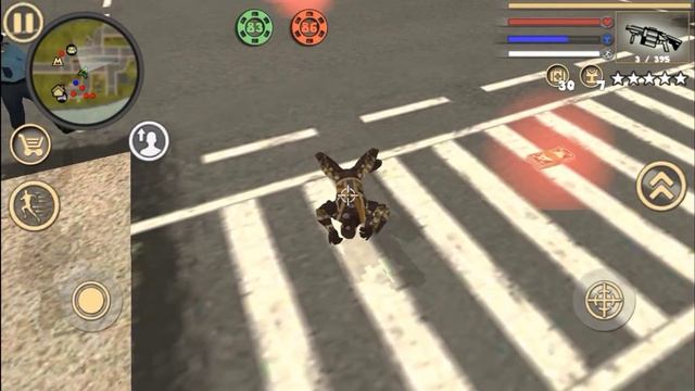 Chaos from police! | Rope Hero: Vice Town Old Version: 2.3 Gameplay смотреть онлайн
