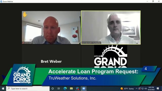 Grand Forks Growth Fund Committee 8-22-22 смотреть онлайн