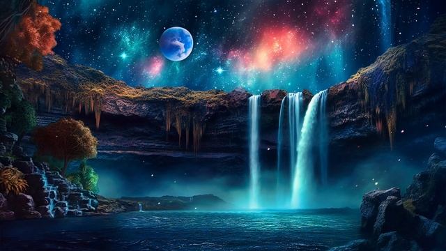 Cosmic Serenity: 396Hz + 432Hz Release Fear & Anxiety I Deep Healing Meditation смотреть онлайн