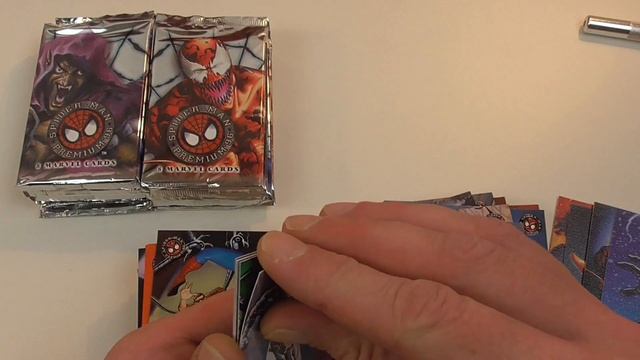 1996 Spider-Man Premium: Eternal Evil Trading Cards Hobby Box Break смотреть онлайн