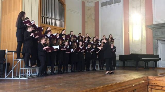 2018 - Хоровая практика III курса. Дирижирует Светлана Ковалёва (женский хор) смотреть онлайн