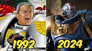 Эволюция серии игр Warhammer 40,000 (1992-2024)