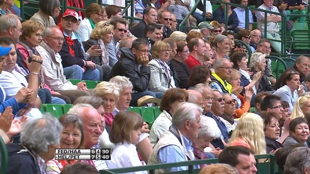Roger Federer & Tommy Haas Play Doubles In Halle 2013 смотреть онлайн