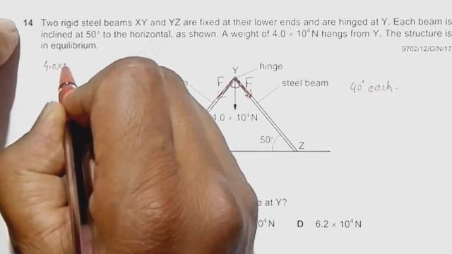 2017 CAIE AS & A level October November Physics Paper 12 Q N 14 (9702/12/O/N/17) by Sajit C Shakya смотреть онлайн