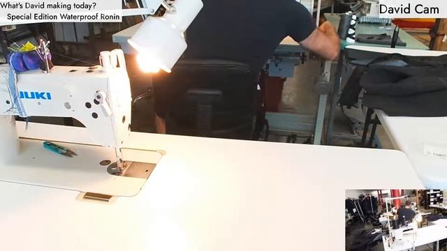Watch David, founder and lead designer of Volante Design, sew a special edition jacket on stream! смотреть онлайн