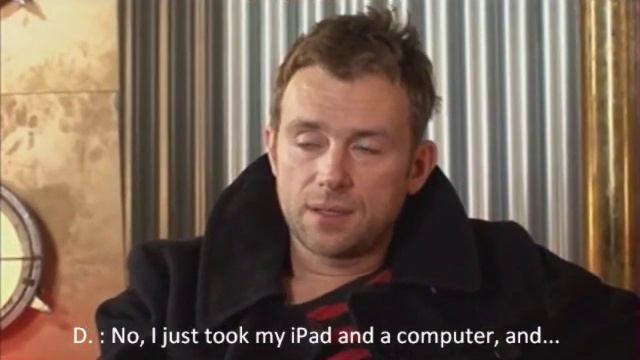 Gorillaz - Damon Albarn's subtitled interview (Live @ La Musicale) смотреть онлайн