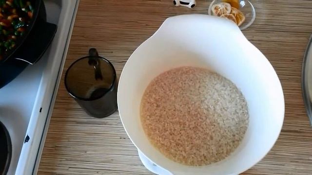 Рис. Рецепт с замороженными овощами