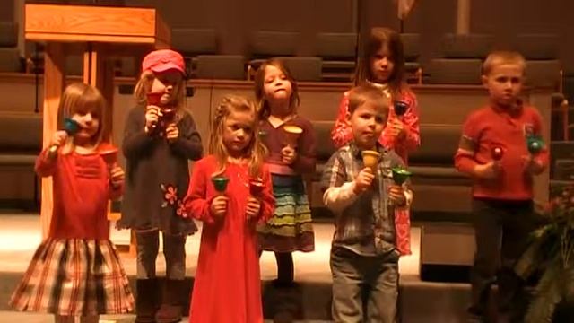OPBT 4 & 5 year old kids practicing bells for church.MOD смотреть онлайн