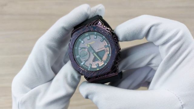 Casio G-SHOCK GM-2100MWG-1A review смотреть онлайн