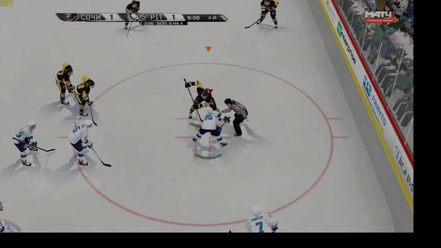 Играю КТ. ( I. Tsymbalyuk ) «Питы» - «Сочи» ( Д. Щекин ) 3 смотреть онлайн