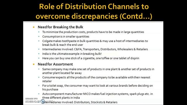 Topic 25 - Role of Distribution Channels смотреть онлайн