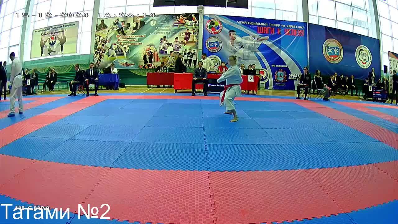 Татами № 2  Межрегиональный турнир по каратэ WKF 