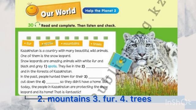 Ағылшын тілі 4 сынып Help the planet 1,2 Smiles 4 93-94 бет смотреть онлайн