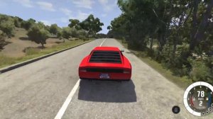 Learning to drive, BeamNG.drive style - Civetta Bolide 390 GTR in Italy