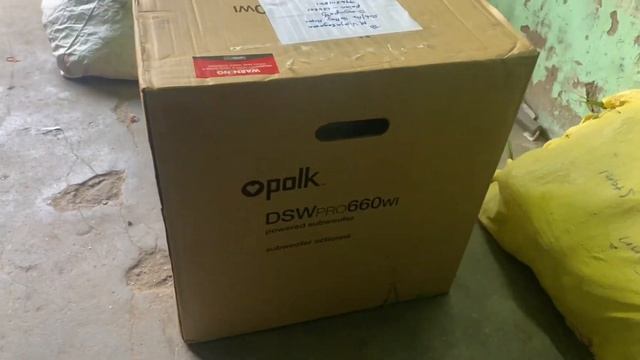 Polk Audio Subwoofer DSW Pro 660 Down Firing 400W Subwoofer Delivery смотреть онлайн