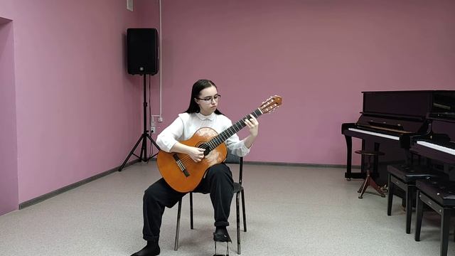 Бугаева Ксения Романовна. 1. В.Козлов "Баллада о Елене". 2. А.Виницкий "Подружка". смотреть онлайн
