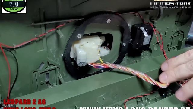 Turm Bleibt Stehen - RC Panzer Heng Long Leopard 2 A6 - Tausch Turmdrehmotor