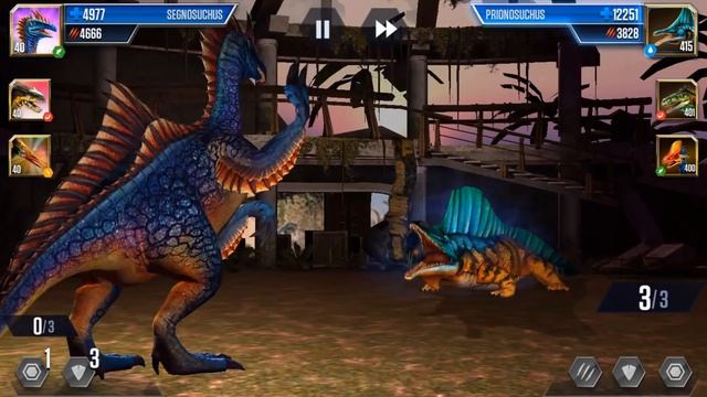 BATTLE STUDY PACK - PTERANODON GEN 2, INDORAPTOR, SEGNOSUCHUS | JURASSIC WORLD THE GAME смотреть онлайн