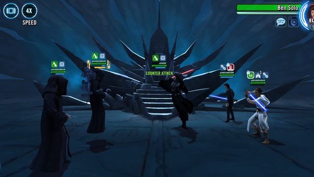 SWGoH Eternal Emperor Tier IV смотреть онлайн