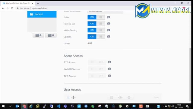 Setting NAS WD My Cloud EX2 Ultra смотреть онлайн