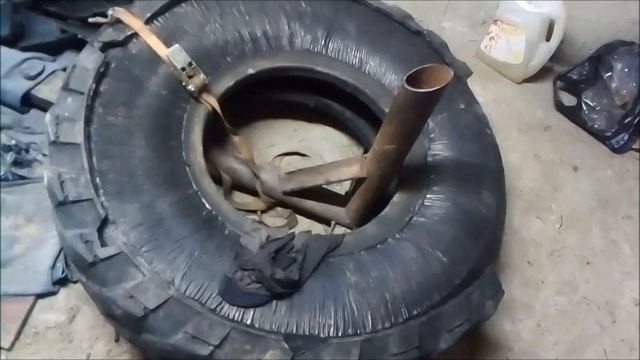 как ободрать колесо от газ 66 с металлокордом ки-115 смотреть онлайн