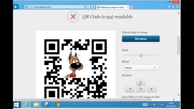 Eigenes Logo in QR-Code einfügen смотреть онлайн