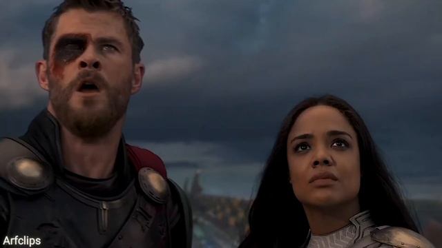 Thor Puts His Hammer on Fire Dragon (Scene) – Thor Ragnarok (2017) Movie Clip HD смотреть онлайн