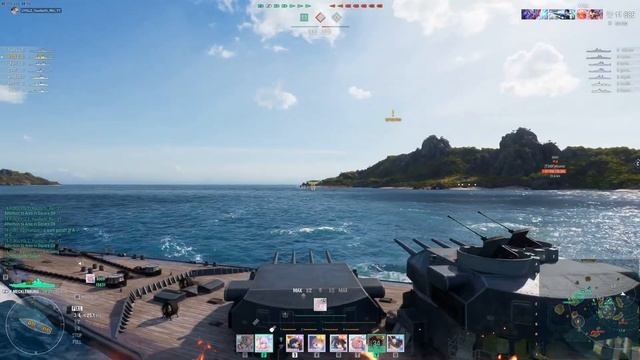 World of Warships Clan Battle (Season 19) “Barracuda” [4-FUN] vs [T3I0F] смотреть онлайн
