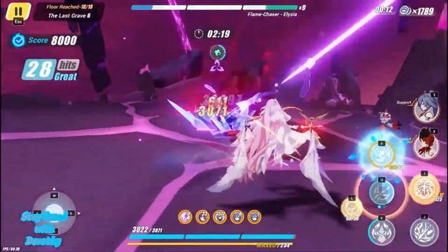 Honkai Impact 3rd Elysia Herrscher of Human Ego vs Elysia at Void смотреть онлайн