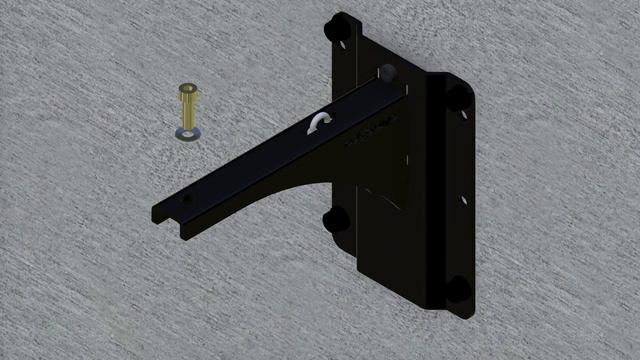 Монтаж настенного кронштейна DJSOUND DJS IW200 Set для профессиональных акустических систем смотреть онлайн