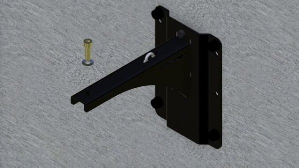 Монтаж настенного кронштейна DJSOUND DJS IW200 Set для профессиональных акустических систем