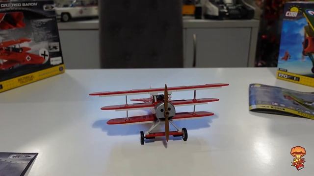 Cobi Fokker Dr1 And Sopwith Camel Double Review! How Fokking Cool Are These!!! смотреть онлайн