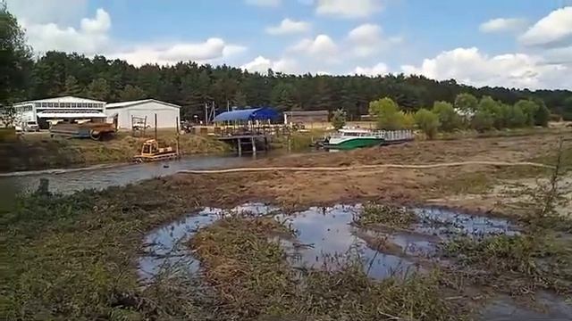 Углубление канала, Botsman M,земснаряд,экскаватор,намыв песка,очистка водоема,dredger,амфибия