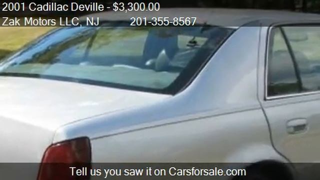 2001 Cadillac Deville Base - for sale in Lyndhurst, NJ 07071 смотреть онлайн