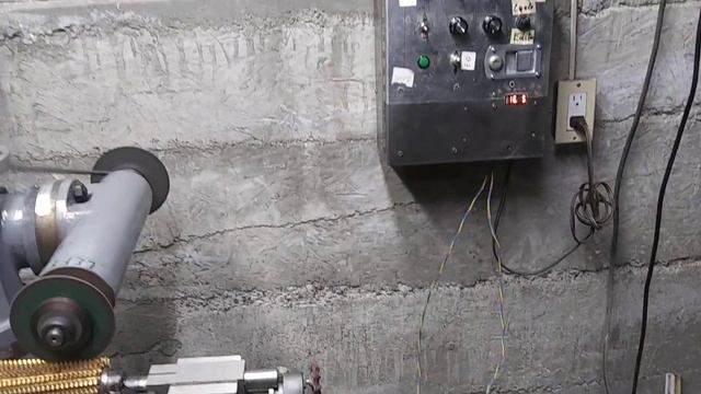 Electronic gearing, helical gear hob sharpening, Arduino смотреть онлайн