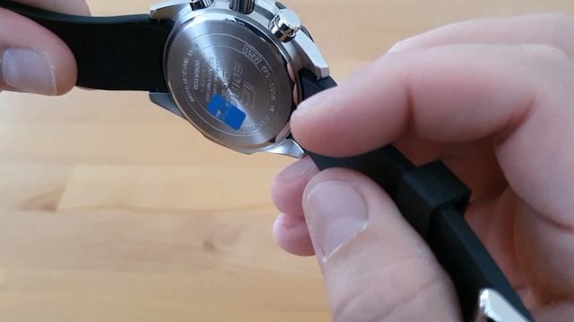 Casio Edifice Premium EFS-S550PB-1AVUEF Solar Saphir смотреть онлайн