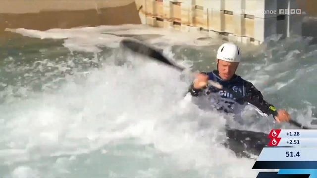 Isak Ohrstrom Sweden Semi Final / 2023 ICF Kayak Slalom World Championships & Olympic Qualifier смотреть онлайн