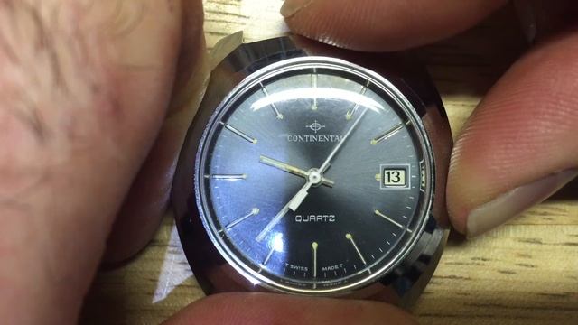 Continental Swiss Quartz Watch 1977 смотреть онлайн