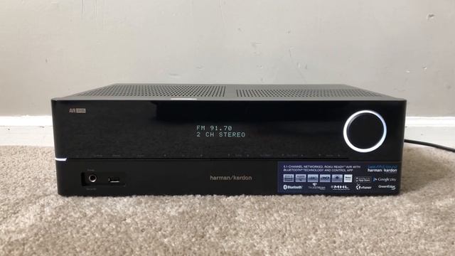 How to Factory Reset Harman Kardon AVR 1610S 5.1 HDMI Bluetooth Home Theater Surround Receiver смотреть онлайн