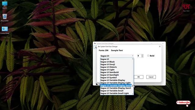 How to change the default System Fonts style in any Windows computer ? смотреть онлайн