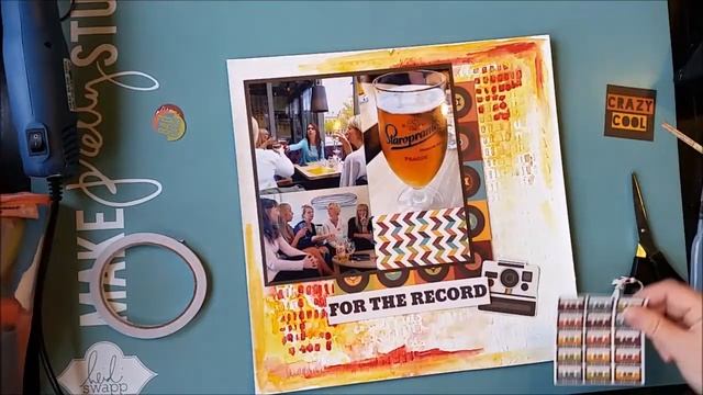 #155 En öl för Ulrika - Scrapbook Process смотреть онлайн