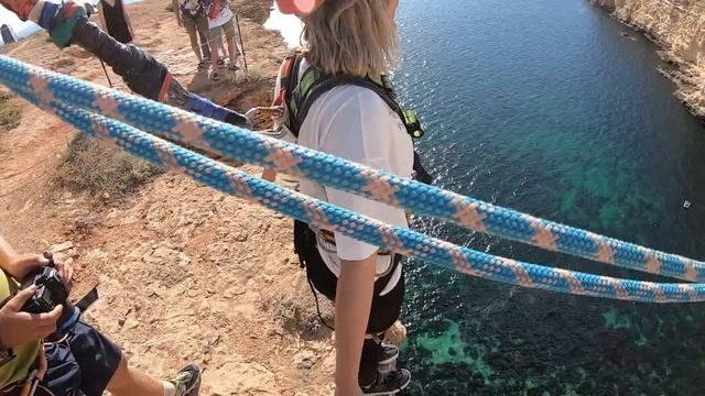 6 09 Коваль Ольга Фиолент 62м Прыжки с веревкой в Крыму jump&Fly смотреть онлайн