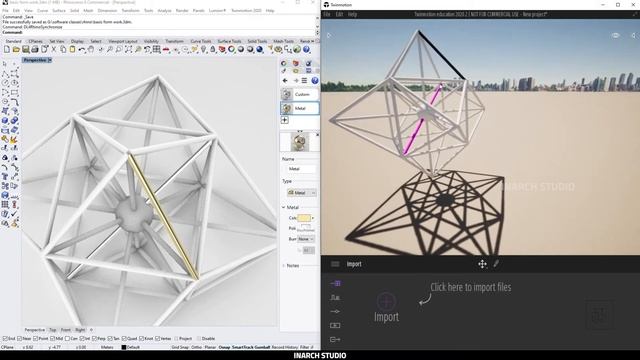 Lumion Live sync with Rhino 6 || Tamil || Inarch Studio смотреть онлайн