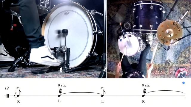 Double Bass Drum Rudiment Solo #3 смотреть онлайн