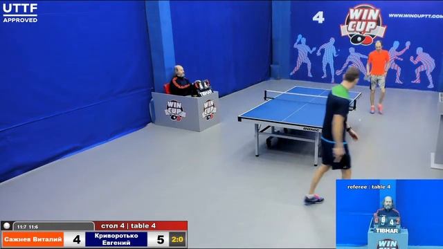 11:30 Сажнев Виталий 2-3 Криворотько Евгений стол 4 Юг-1 24.01.21 смотреть онлайн