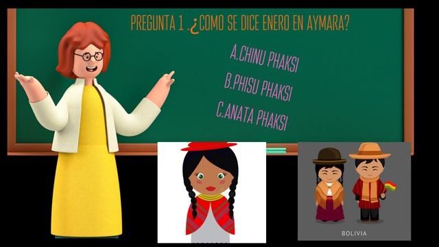 Los meses del año aymara - Muro Educativo Aymara смотреть онлайн