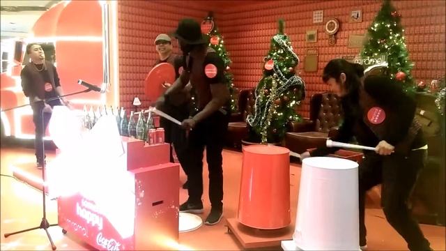The Passion for Percussion Trash can drums x Miramall x coca cola смотреть онлайн