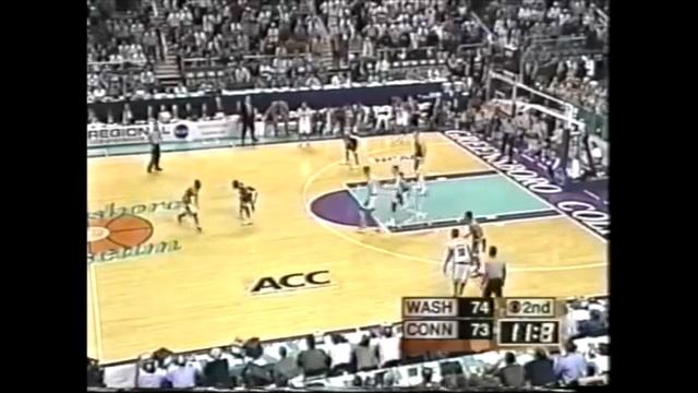 WTIC 1080 Top 10 UConn Games - #7: 1998 Sweet Sixteen UConn Washington Rip Hamilton Buzzer Beater смотреть онлайн